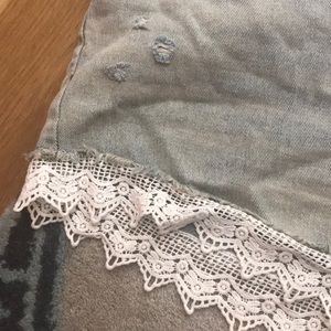 Free People Shorts - Free People Denim Short Free People Shorts - Free People Denim Short